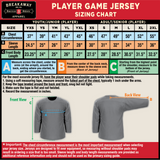 Delaware Jr. Blue Hens Adult Player Jersey